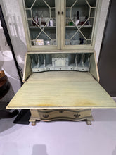 Load image into Gallery viewer, Green Secretary Desk