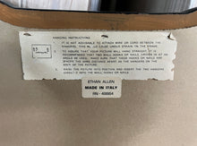 Load image into Gallery viewer, Ethan Allen Chinoiserie Framed Mirror 1980s - Black with Gold Drawings