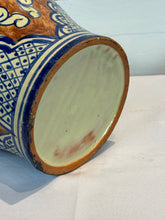 Load image into Gallery viewer, Vintage Hand Painted Mexican Talavera Lidded Ginger Jars