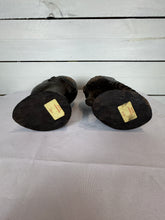 Load image into Gallery viewer, Mid Century Besmo African Tribal Bust Sculpture Carved in Ebony Wood Large Man & Woman - Sold as a set of two