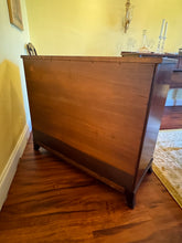 Load image into Gallery viewer, Hepplewhite Style Mahogany Bureau, Server, Buffet or Chest by WIlliams-Kimp