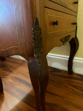 Load image into Gallery viewer, Antique French Louis XV Style Marquetry Nightstand/Bedside Table/Accent Table