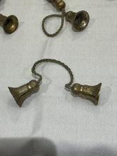 Load image into Gallery viewer, Vintage Pewter Tassel Napkin Rings - Set of 10