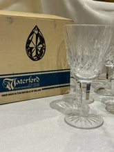 Load image into Gallery viewer, Vintage Waterford Crystal Claret Collection Wine Glasses - Set of 6