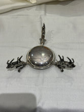 Load image into Gallery viewer, Vintage Pewter Reindeer Sauce Bowl