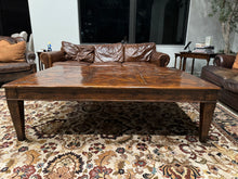 Load image into Gallery viewer, Oversized Rustic Cocktail or Coffee Table