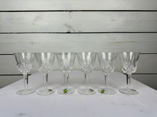 Load image into Gallery viewer, Vintage Waterford Crystal Claret Collection Wine Glasses - Set of 6