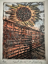 Load image into Gallery viewer, Framed Sunset Painting - Sol Inca by C. Juarez - Original Artwork