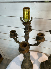 Load image into Gallery viewer, Empire Style Bronze Egyptian Figural Table/Desk/Accent Lamp