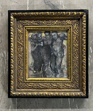 Load image into Gallery viewer, Framed Acrylic and Watercolor on Paper, Gloria Lomas, 2002, Original