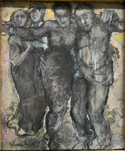 Load image into Gallery viewer, Framed Acrylic and Watercolor on Paper, Gloria Lomas, 2002, Original