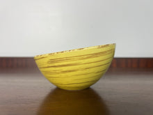 Load image into Gallery viewer, Vintage Studio Nova Samba Yellow Hand Painted Stoneware - Asian Rice Bowls - Fruit & Dessert Bowls - Set of 8