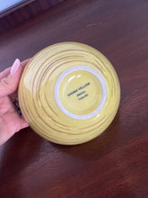 Load image into Gallery viewer, Vintage Studio Nova Samba Yellow Hand Painted Stoneware - Asian Rice Bowls - Fruit & Dessert Bowls - Set of 8