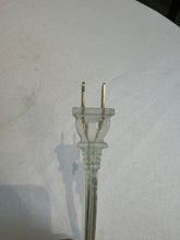 Load image into Gallery viewer, White Ceramic & Brass/Metal Base Table Lamp