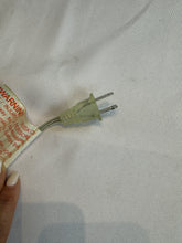 Load image into Gallery viewer, Small Glass Lamp with White Silk Shade