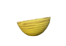 Load image into Gallery viewer, Vintage Studio Nova Samba Yellow Hand Painted Stoneware - Asian Rice Bowls - Fruit & Dessert Bowls - Set of 8