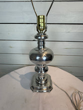 Load image into Gallery viewer, Silver Pewter Lamp Base