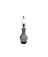 Load image into Gallery viewer, White Ceramic & Brass/Metal Base Table Lamp