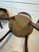 Load image into Gallery viewer, Antique Victorian Balloon Back Boudoir Side Chairs - Set of Two