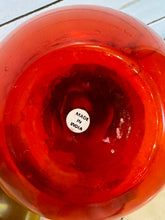 Load image into Gallery viewer, Sunset Toned Red and Yellow Vases - Set of Two