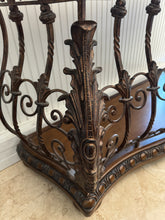 Load image into Gallery viewer, Pulaski Casa Cristina Collection Stone & Wrought Iron Credenza Sideboard