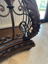 Load image into Gallery viewer, Pulaski Casa Cristina Collection Stone & Wrought Iron Credenza Sideboard