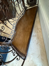 Load image into Gallery viewer, Pulaski Casa Cristina Collection Stone & Wrought Iron Credenza Sideboard