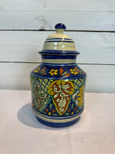 Load image into Gallery viewer, Vintage Mexican Talavera Ginger Jar - Small Size