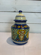 Load image into Gallery viewer, Vintage Mexican Talavera Ginger Jar - Small Size