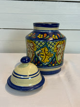 Load image into Gallery viewer, Vintage Mexican Talavera Ginger Jar - Small Size