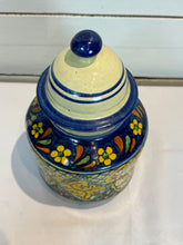 Load image into Gallery viewer, Vintage Mexican Talavera Ginger Jar - Small Size