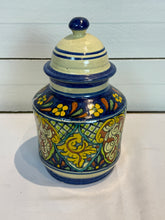 Load image into Gallery viewer, Vintage Mexican Talavera Ginger Jar - Small Size