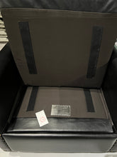 Load image into Gallery viewer, Pottery Barn Tyler Roll Arm Leather Recliner - Midnight Vintage Black Leather With Nailheads