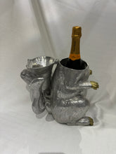 Load image into Gallery viewer, Vintage Rabbit Ice Bucket & Wine Cooler by Arthur Court, 1986