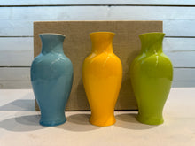 Load image into Gallery viewer, Vintage Middle Kingdom Glossy Mini Bud Vases - Boxed Set of 3
