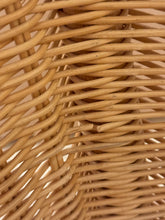 Load image into Gallery viewer, Vintage Woven Rattan Armchair with Cushions