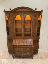 Load image into Gallery viewer, Vintage Maitland Smith Secretariat Desk / Bookcase