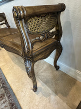 Load image into Gallery viewer, Maitland Smith Vintage Cane Bench