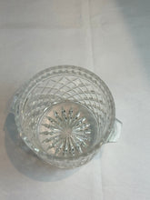 Load image into Gallery viewer, Vintage Crystal Glass Diamond Shaped Ice Bucket / Champagne Bucket with Handles