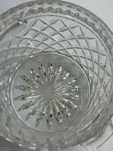 Load image into Gallery viewer, Vintage Crystal Glass Diamond Shaped Ice Bucket / Champagne Bucket with Handles