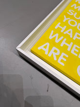 Load image into Gallery viewer, Framed "You Are My Sunshine" Painted on a Floating Canvas - Set of 2