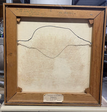 Load image into Gallery viewer, 1930s Oil on Canvas - Girl Picking Flowers