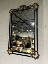 Load image into Gallery viewer, Late 19th Century Wrought Iron & Brass Mirror - Vertical Hang