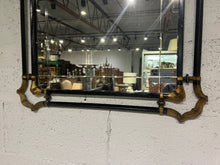 Load image into Gallery viewer, Late 19th Century Wrought Iron & Brass Mirror - Vertical Hang