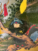 Load image into Gallery viewer, Vintage Asian Embroidery Art of the Eight Immortals Celebrating Longevity