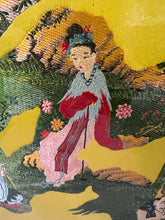 Load image into Gallery viewer, Vintage Asian Embroidery Art of the Eight Immortals Celebrating Longevity