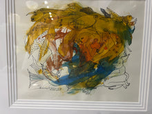 Load image into Gallery viewer, Framed Watercolor by R.G. Serrano, 2010, Original