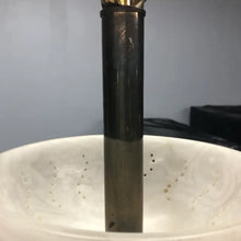 Load image into Gallery viewer, Vintage Mid-century Modern Alabaster and Wood Table Lamp