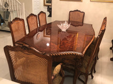 Load image into Gallery viewer, Traditional Lacquered Italian Dining Table Set