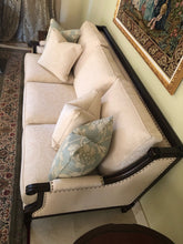 Load image into Gallery viewer, Hancock & Moore Mahogany Sofa with Solid Mahogany Accents